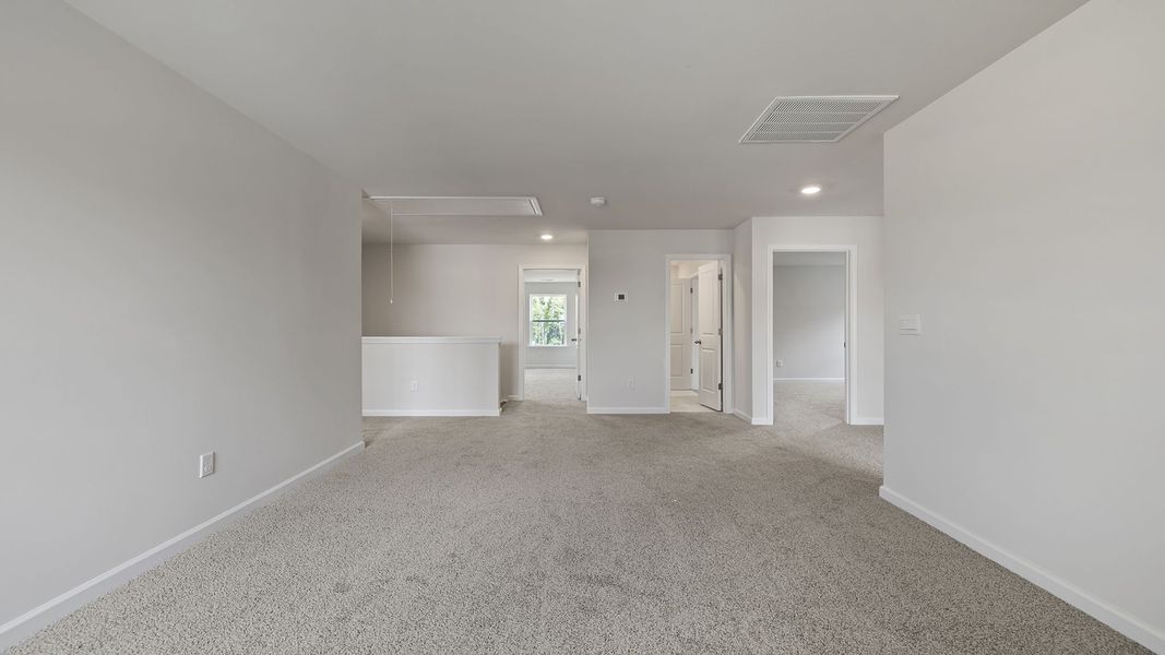 Spacious, unfurnished interior of a new home in Durbin Meadows Traditions, Fountain Inn (Image 24).