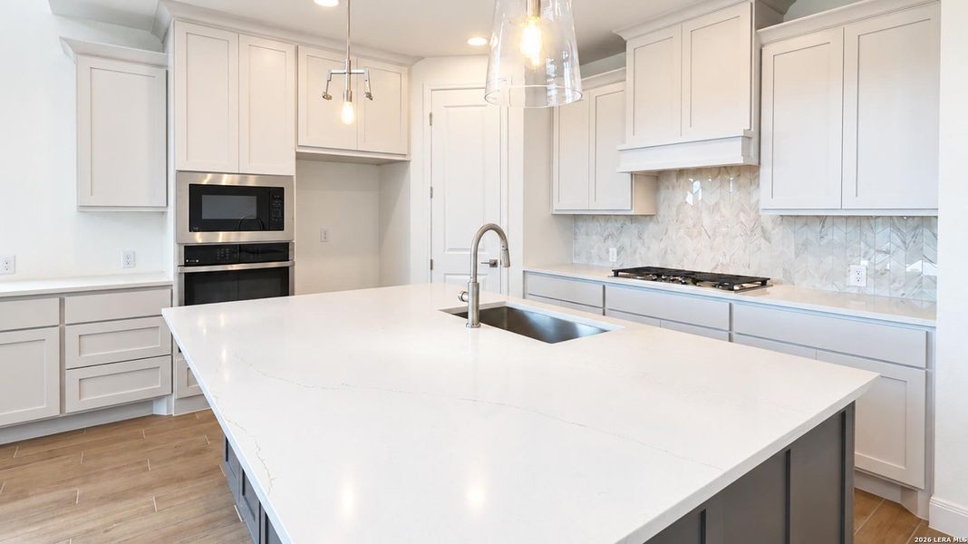 Furnished interior view inside a new home in Meadows of Mill Creek, Seguin (Image 8).