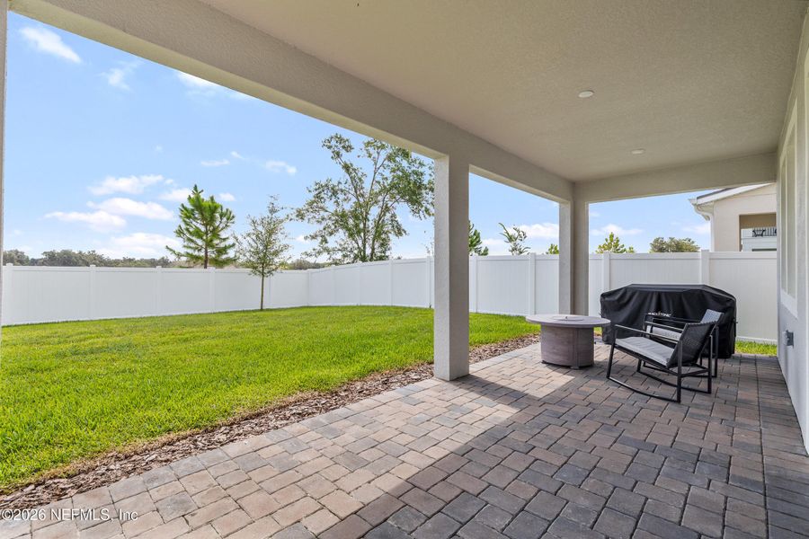 Exterior details and patio area of a home in , Wesley Chapel (Image 26). Exterior details and patio area of a home in , Wesley Chapel (Image 26).