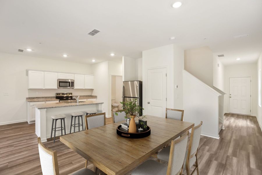 Representative furnished interior of a home built from the Triton by Starlight Homes in Chestnut Grove, Douglasville (Image 5).