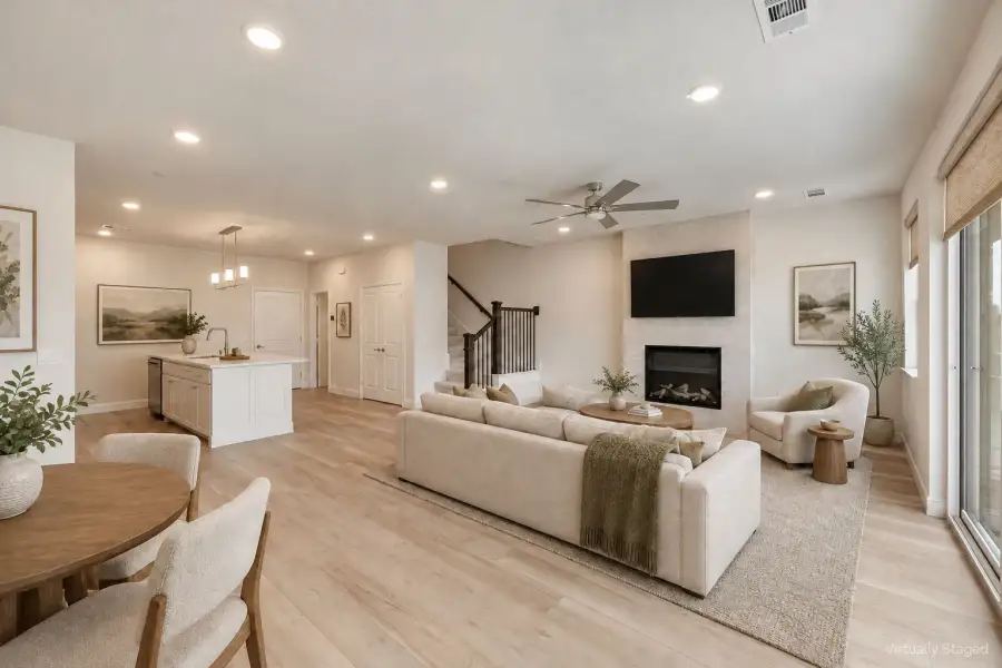 Furnished interior view inside a new home in Ten Mile Creek, Celina (Image 6).