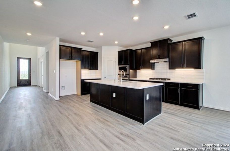 Furnished interior view inside a new home in Veranda, New Braunfels (Image 4).