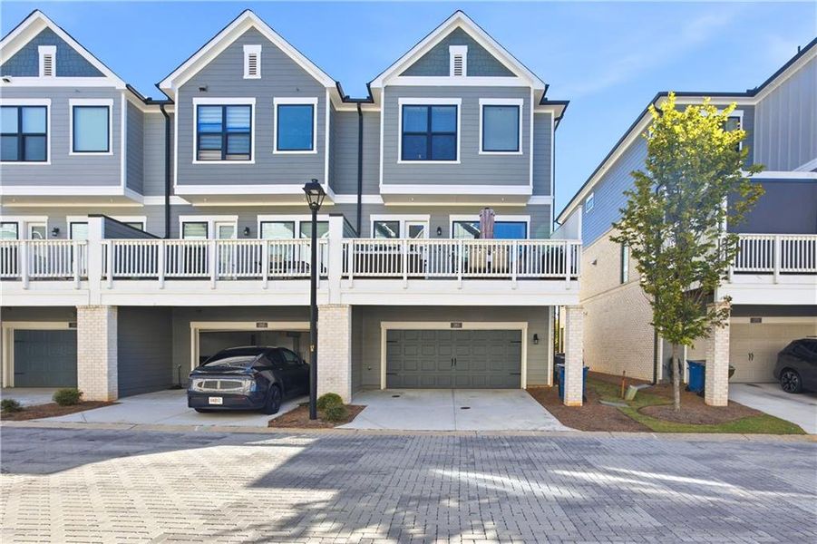 Front exterior of a new home in , Alpharetta, GA, highlighting curb appeal (Image 2). Front exterior of a new home in , Alpharetta, GA, highlighting curb appeal (Image 2).