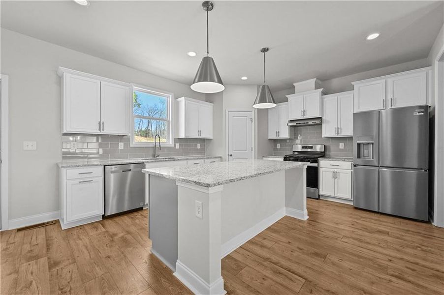 Furnished interior view inside a new home in , Sugar Hill (Image 33).