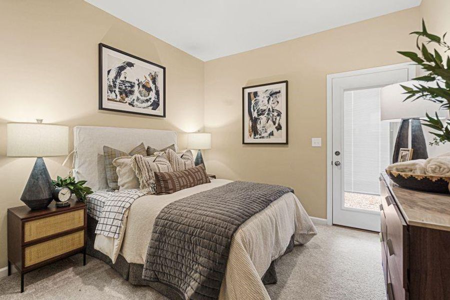 Furnished interior view inside a new home in Rosewood Farm, Lawrenceville (Image 50).