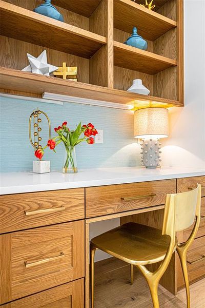 Furnished interior view inside a new home in The Residences, Irving (Image 3).