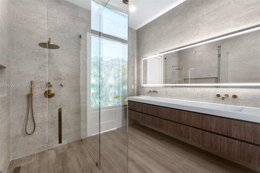 Furnished interior view inside a new home in , Miami (Image 11). Furnished interior view inside a new home in , Miami (Image 11).