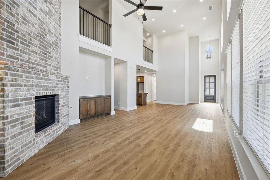 Spacious, unfurnished interior of a new home in Pecan Square: 40ft. lots, Northlake (Image 13).