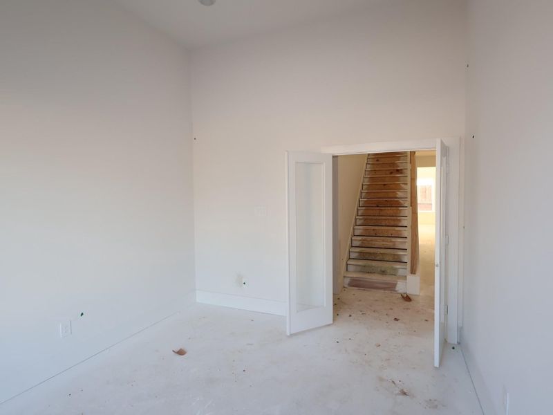 In-progress construction of a new home in Lone Star Landing, Montgomery, TX (Image 24).