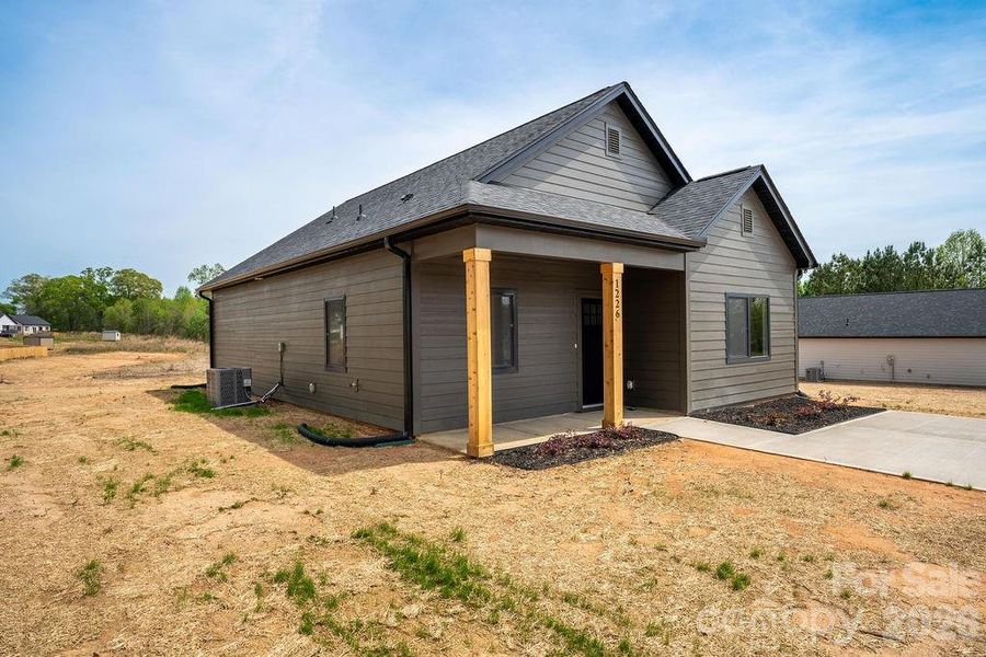 Exterior details and patio area of a home in , Lincolnton (Image 3). Exterior details and patio area of a home in , Lincolnton (Image 3).