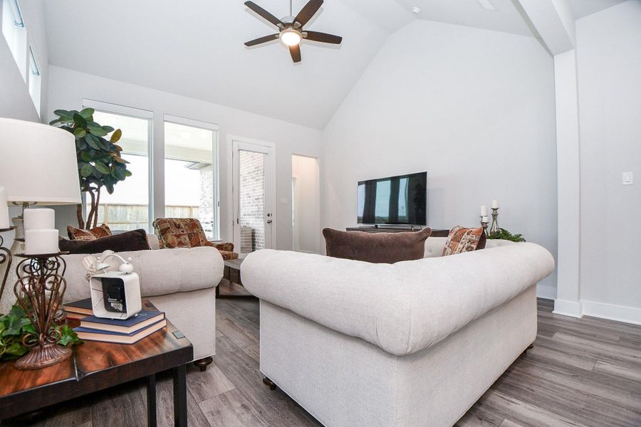 Furnished interior view inside a new home in , Richmond (Image 11).