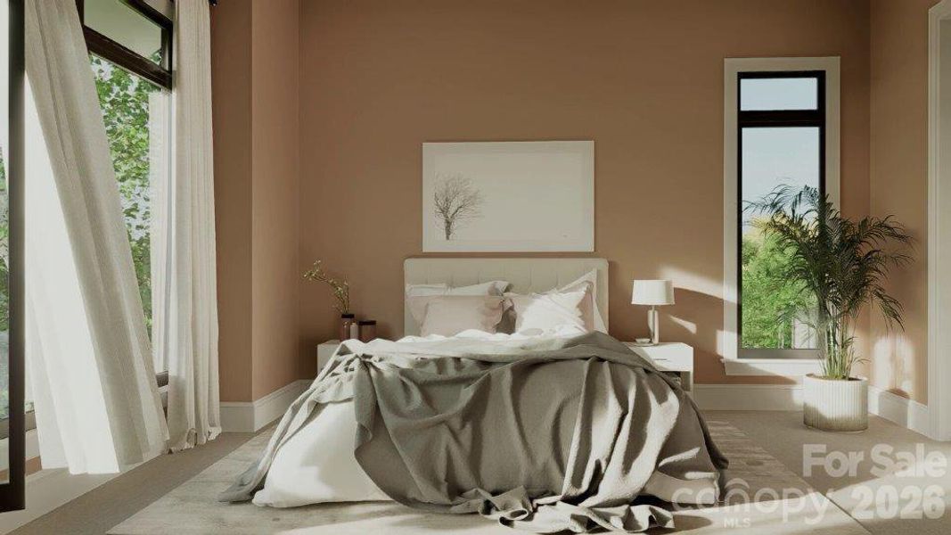 Furnished interior view inside a new home in , New London (Image 7).