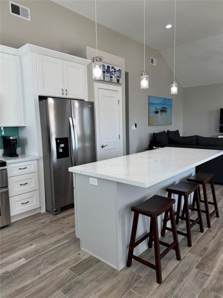 Furnished interior view inside a new home in , Galveston (Image 23).