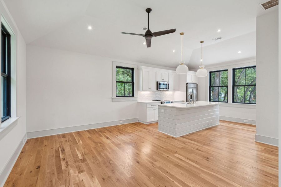 Furnished interior view inside a new home in , Johns Island (Image 63).