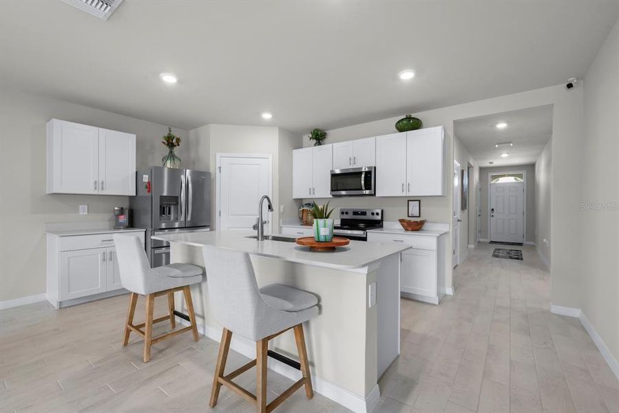 Furnished interior view inside a new home in , Port Charlotte (Image 14).