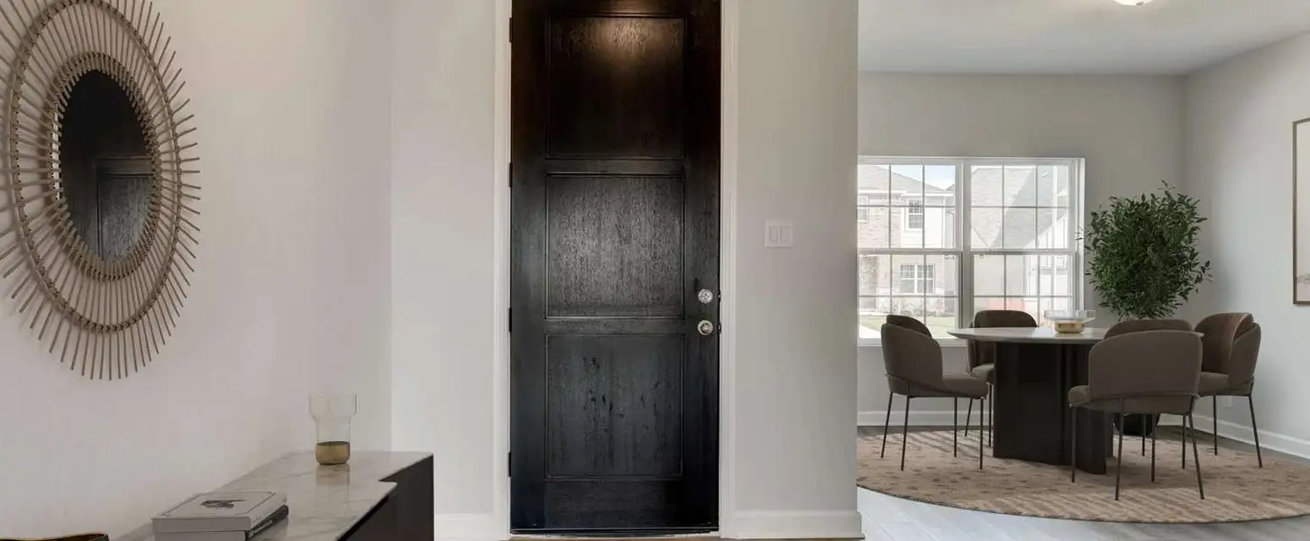 Representative furnished interior of a home built from the Alexis by Ashton Woods in Hennersby Hollow, San Antonio (Image 6).