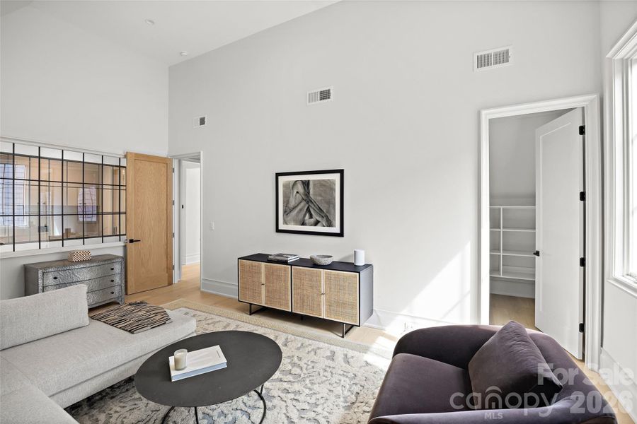 Furnished interior view inside a new home in , Charlotte (Image 36).