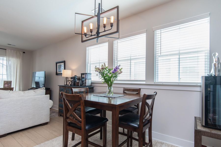 Furnished interior view inside a new home in Nexton - Midtown - The Park Collection, Summerville (Image 10).