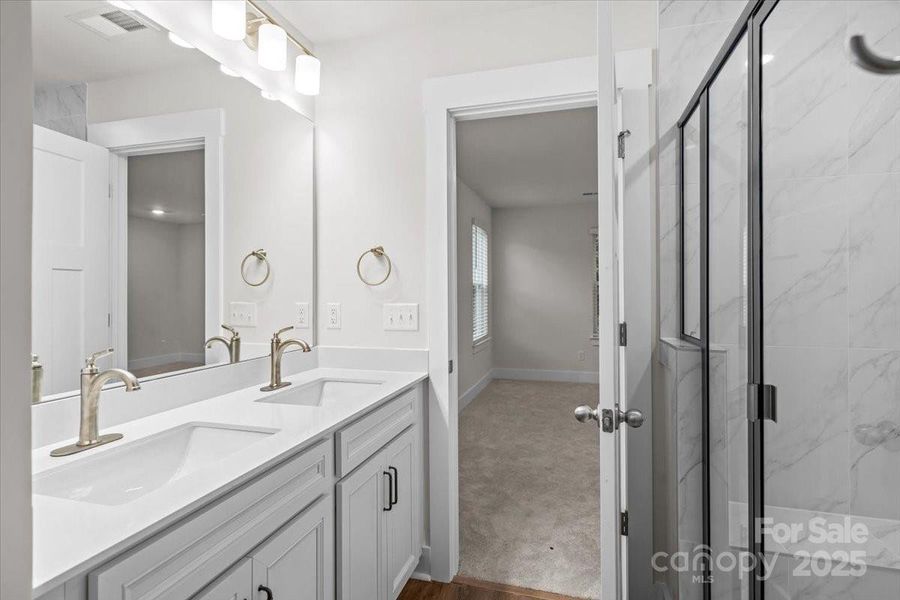 Furnished interior view inside a new home in Clayton Crossing, Arden (Image 8). Furnished interior view inside a new home in Clayton Crossing, Arden (Image 8).