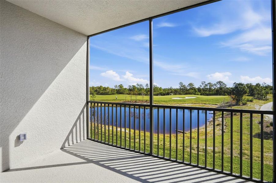 Exterior details and patio area of a home in Wellen Park Golf & Country Club, Venice (Image 19).