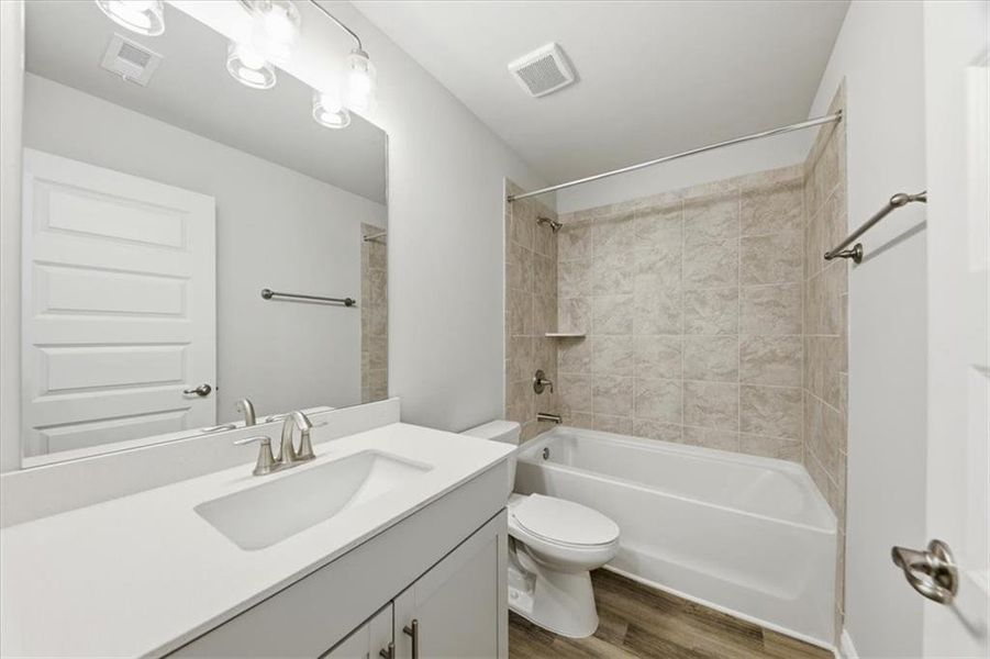 Furnished interior view inside a new home in Tuscany Hills, Douglasville (Image 15).