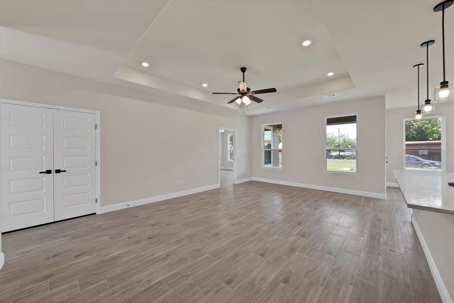 Spacious, unfurnished interior of a new home in , Granbury (Image 24). Spacious, unfurnished interior of a new home in , Granbury (Image 24).