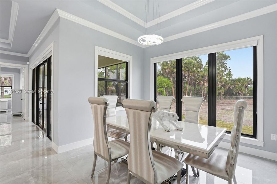 Furnished interior view inside a new home in , Naples (Image 7).
