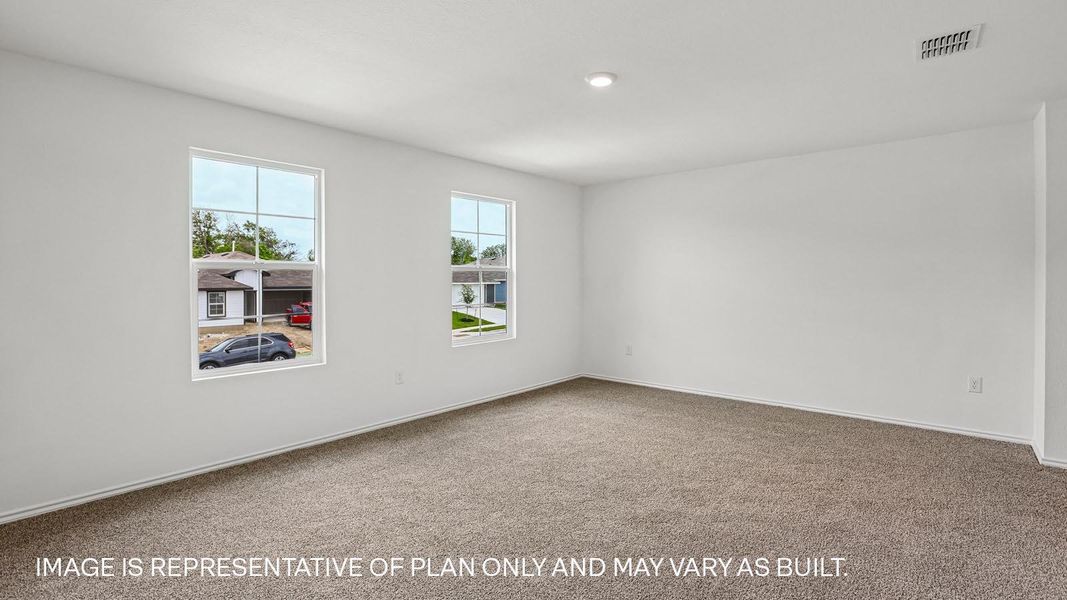 Spacious, unfurnished interior of a new home in Valverde, Bastrop (Image 19).