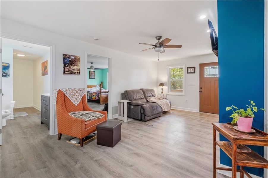 Furnished interior view inside a new home in , Cedartown (Image 4). Furnished interior view inside a new home in , Cedartown (Image 4).