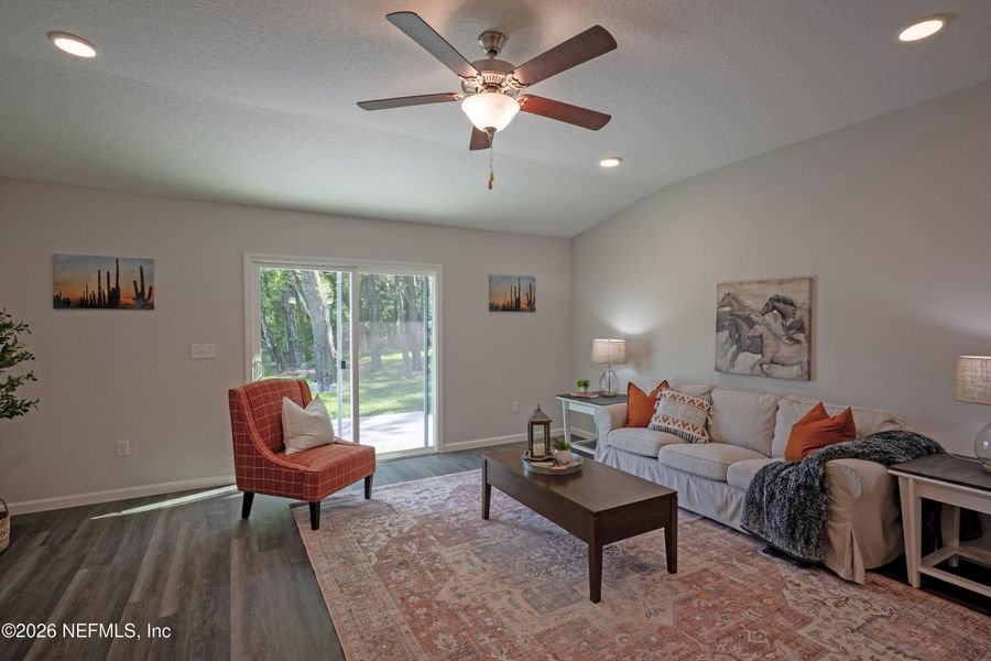 Furnished interior view inside a new home in , Jacksonville (Image 35).