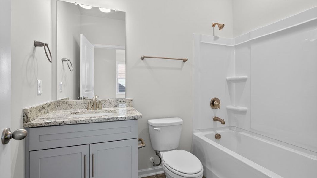 Furnished interior view inside a new home in The Manors at Haywood Glen, Knightdale (Image 11).
