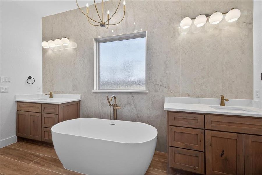 Furnished interior view inside a new home in , Azle (Image 6).