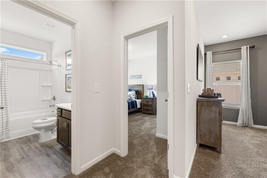 Furnished interior view inside a new home in Hillcrest Park, Ringgold (Image 29).