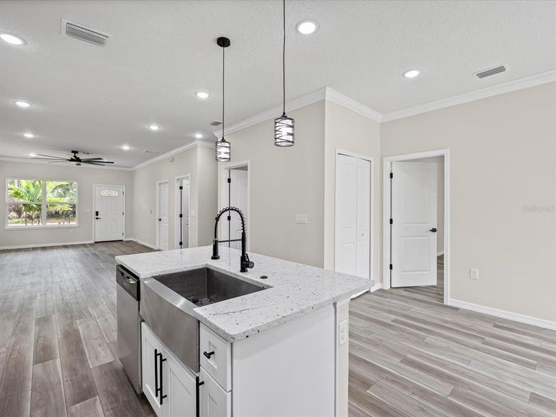 Furnished interior view inside a new home in , Sanford (Image 8). Furnished interior view inside a new home in , Sanford (Image 8).