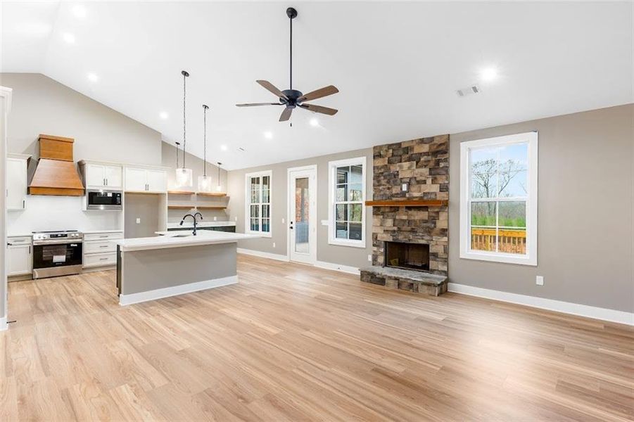 Furnished interior view inside a new home in , Bremen (Image 6). Furnished interior view inside a new home in , Bremen (Image 6).