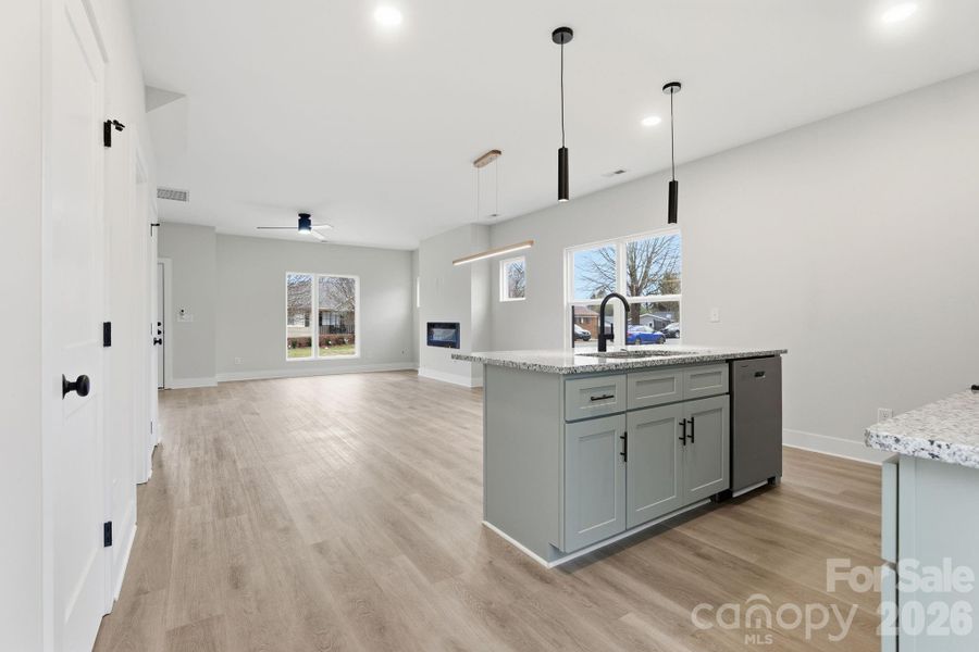 Furnished interior view inside a new home in , Kannapolis (Image 7).