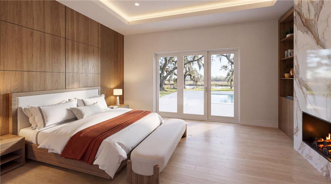 Furnished interior view inside a new home in , Tavares (Image 6).