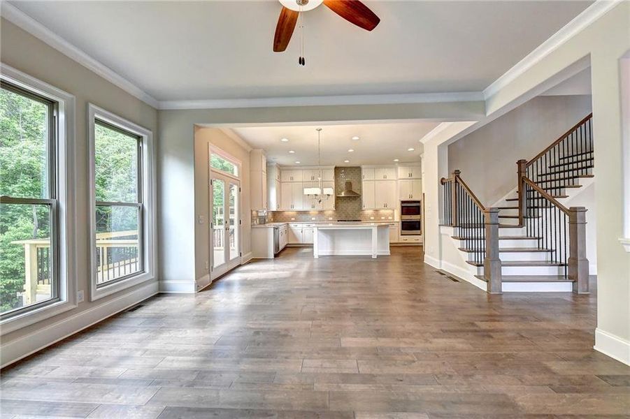 Spacious, unfurnished interior of a new home in Bellmoore Park, Duluth (Image 82).