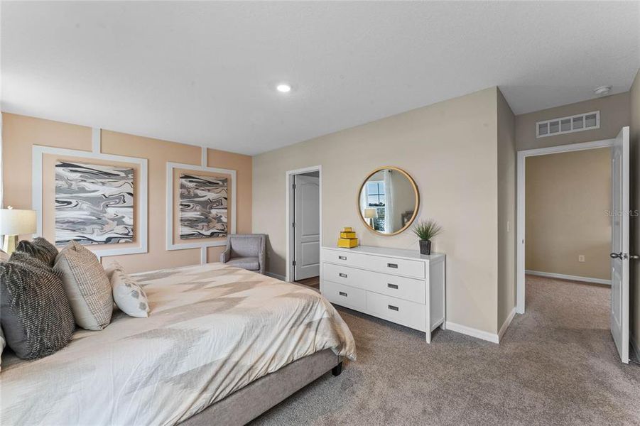 Furnished interior view inside a new home in Gardenside at Ormond Station, Ormond Beach (Image 16).