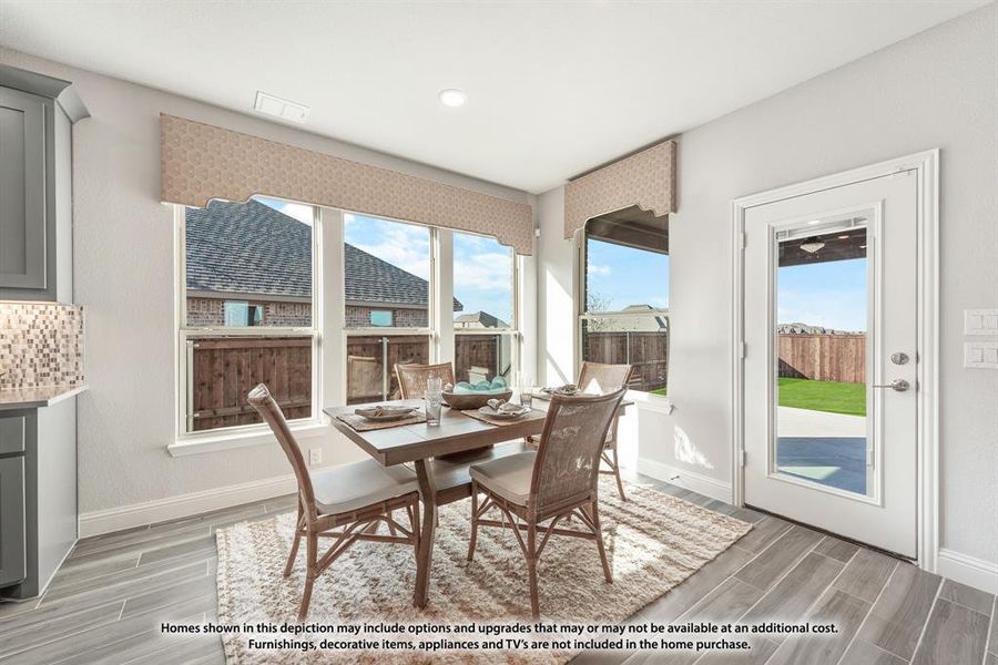 Furnished interior view inside a new home in North Grove, Waxahachie (Image 39).