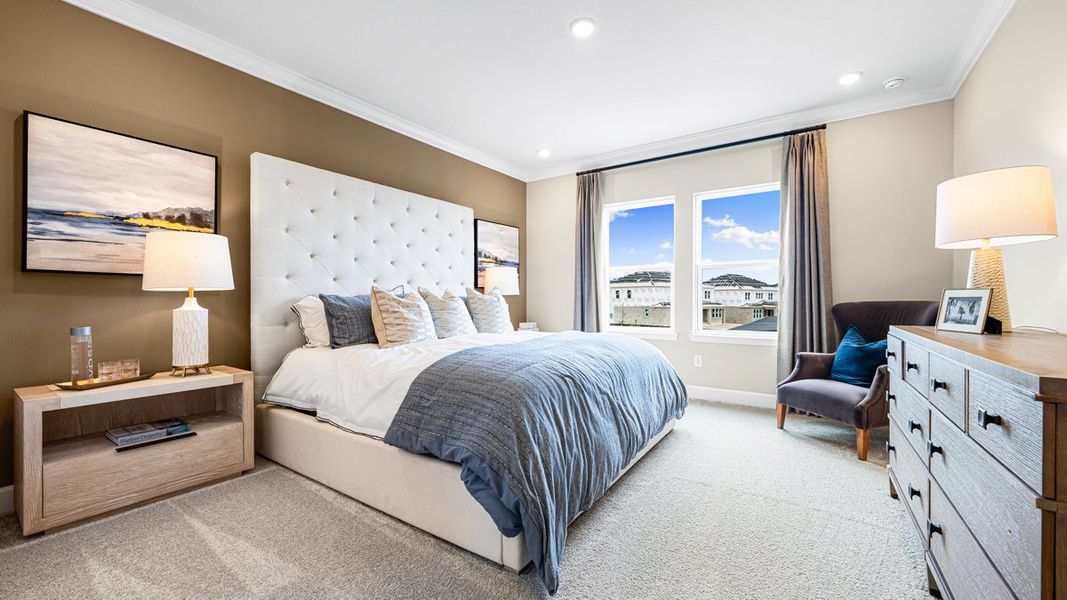 Representative furnished interior of a home built from the Bimini by Taylor Morrison in Victoria Lakes, Odessa (Image 17).