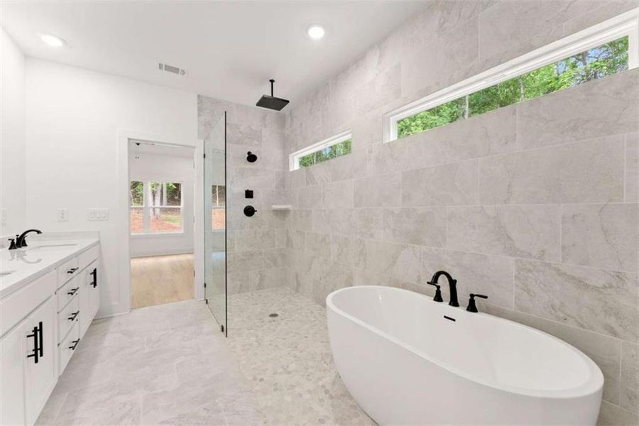 Furnished interior view inside a new home in , Maysville (Image 14).