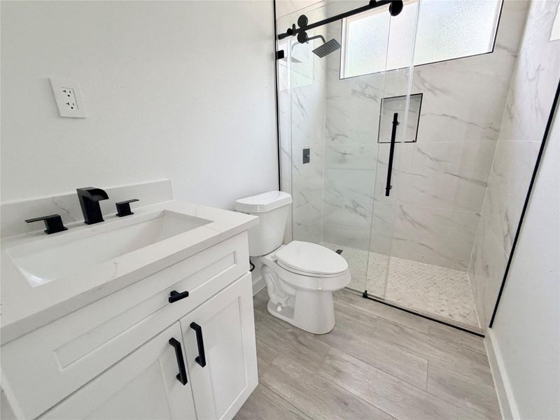 Furnished interior view inside a new home in , Cleveland (Image 6).