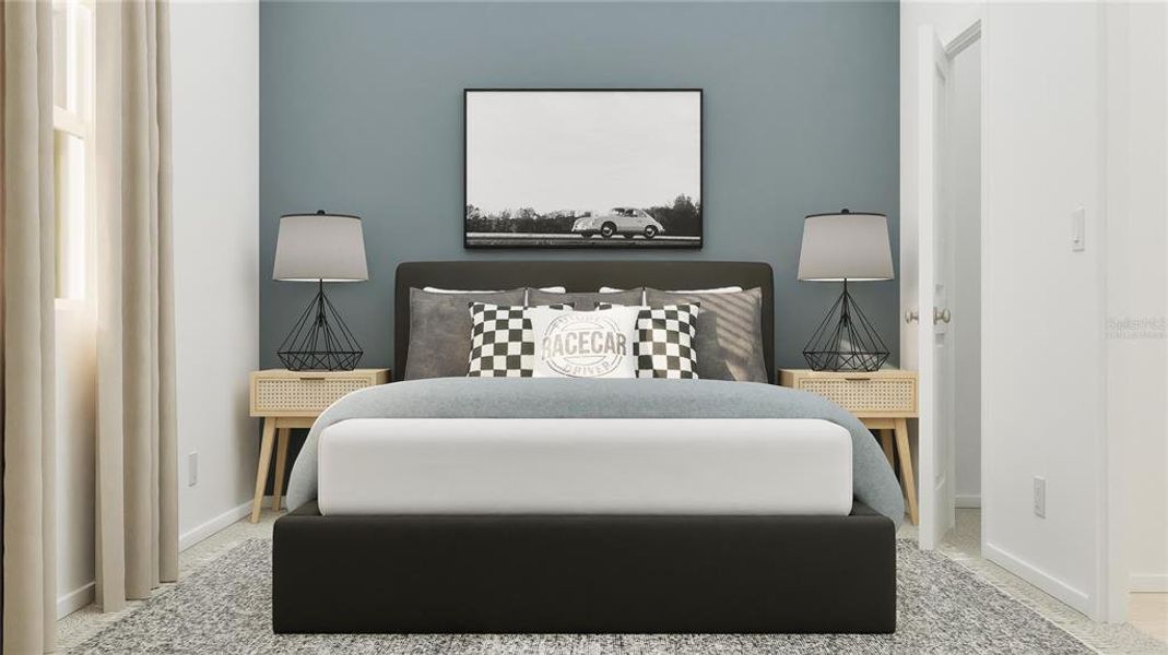 Furnished interior view inside a new home in Wellness Ridge: Eventide Collection, Clermont (Image 17).