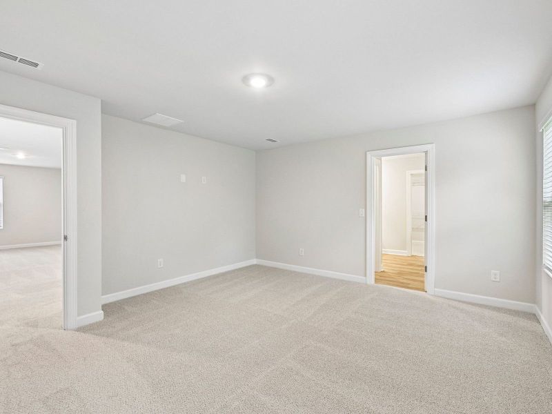 Spacious, unfurnished interior of a new home in Harper Landing, Stanley (Image 18). Spacious, unfurnished interior of a new home in Harper Landing, Stanley (Image 18).