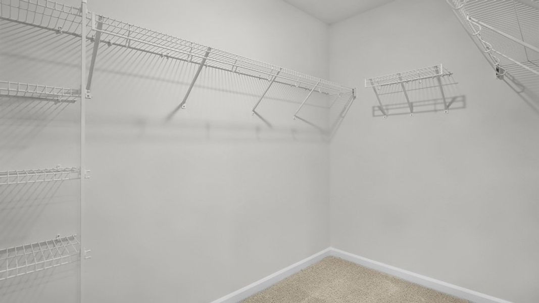Spacious, unfurnished interior of a new home in Lawson Glen, Clayton (Image 22). Spacious, unfurnished interior of a new home in Lawson Glen, Clayton (Image 22).
