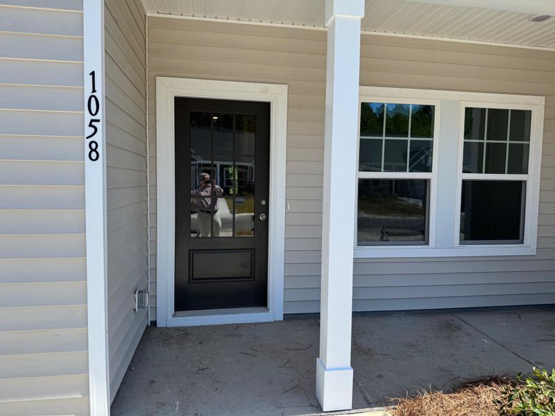 Exterior details and patio area of a home in , Summerville (Image 3).