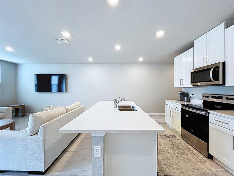 Furnished interior view inside a new home in , Wesley Chapel (Image 9).