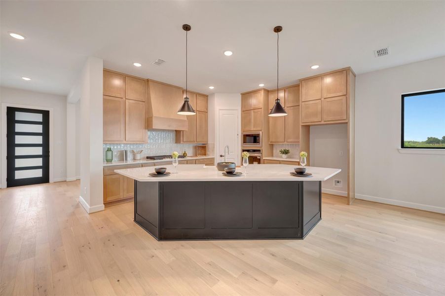 Furnished interior view inside a new home in , Richmond (Image 9).