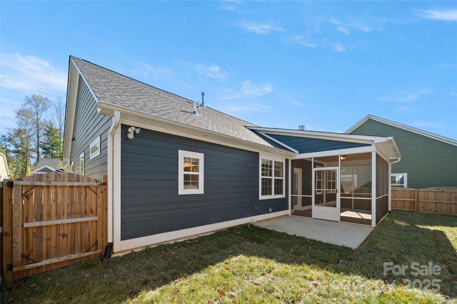 Exterior details and patio area of a home in , Hendersonville (Image 25). Exterior details and patio area of a home in , Hendersonville (Image 25).